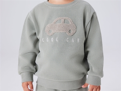 Name It sweatshirt cradle pink with cherry embroidery