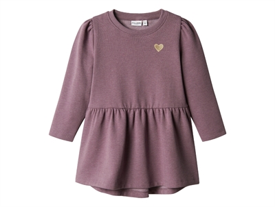 Name It arctic dusk heart sweat dress