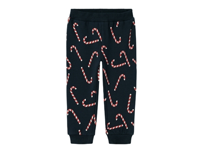 Name It dark sapphire candy cane sweatpants