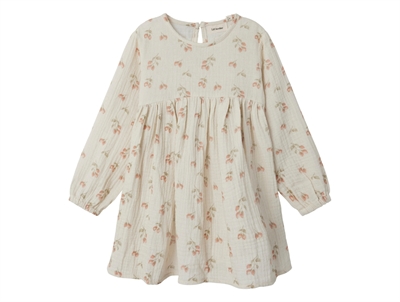 Lil Atelier turtledove strawberry loose dress