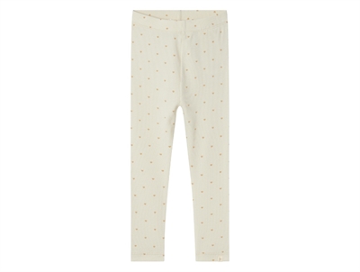 Lil Atelier turtledove heart leggings