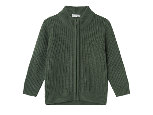Name It dark forest knit cardigan