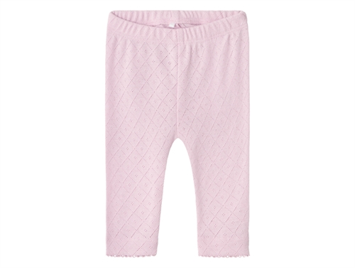 Name It corsage eyelet pattern leggings