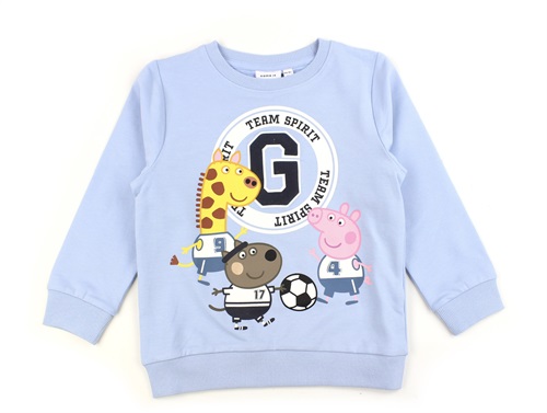 Name It chambray blue Peppa Pig sweatshirt