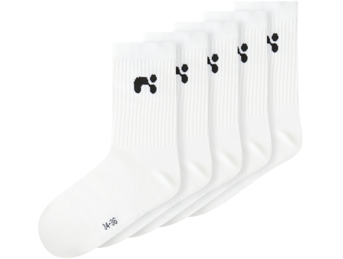 Name It bright white logo socks (5-pack)