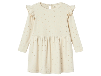 Lil Atelier turtledove hearts dress