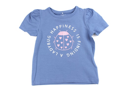 Name It coronet blue ladybug top