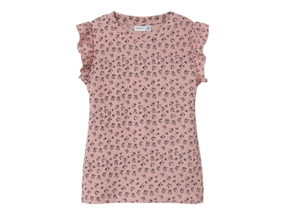 Name It zephyr floral ruffle top