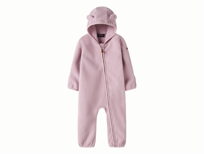Name It fleece one-piece suit keepsake lilac with hood