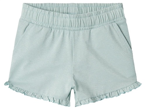 Name It shorts blue light with glitter  