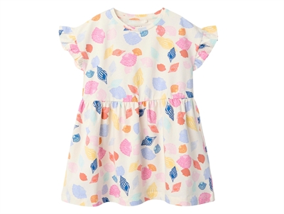 Name It dress sea salt with ruffles and seashell print