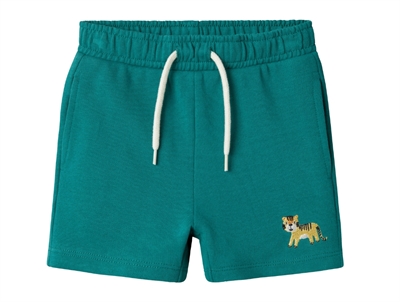 Name It shorts deep jungle with tiger embroidery