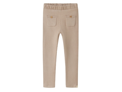 Lil' Atelier leggings etherea with button detail