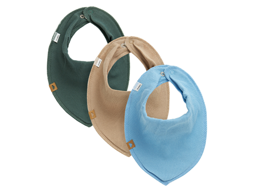 Name It dusk blue bibs (3-pack)