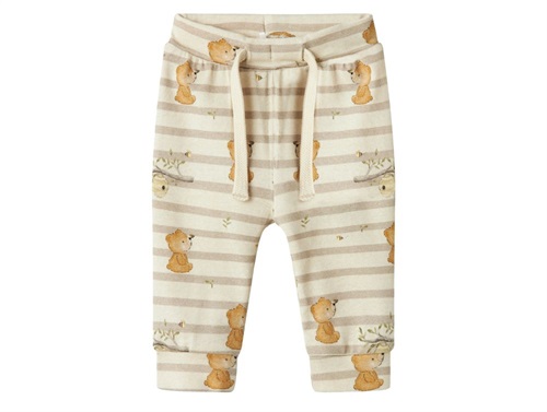Name It peyote melange bear striped trousers