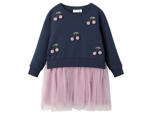 Name It elderberry cherry sweatdress
