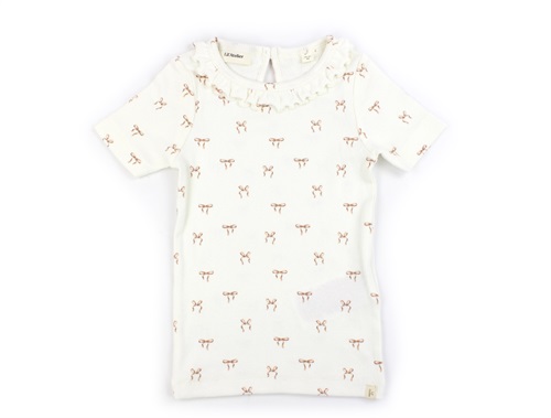 Lil Atelier coconut milk bow top