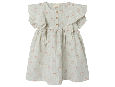 Lil Atelier coconut milk bow dress