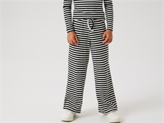 Name It black/bright white striped straight pants