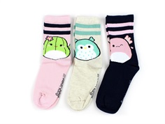 Name It peyote melange Squishmallows socks (3-pack)