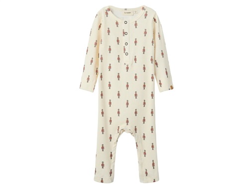 Lil Atelier turtledove toy soldier jumpsuit
