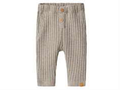 Lil' Atelier trousers mourning dove with buttons  