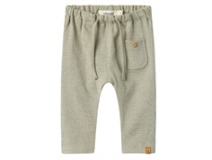 Lil' Atelier trousers moss gray with front pocket  