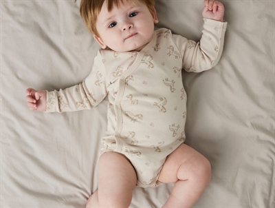 Name It baby blue elephant bodysuit (3-pack)