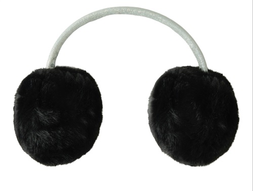Name It black glitter earmuffs (6-12 years)