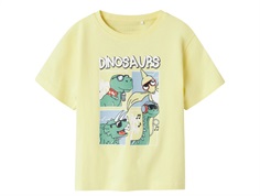 Name It t-shirt Chardonnay Dinosaurs with dino print  
