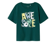 Name It t-shirt forest biome awesome with colorful print  