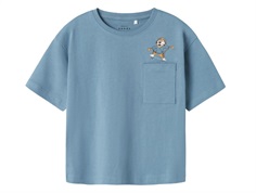 Name It t-shirt spring lake tiger with chest pocket  