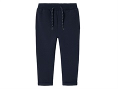 Name It trousers navy blazer with turn-ups and drawstring  