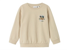 Name It sweatshirt peyote with tiger print and text  