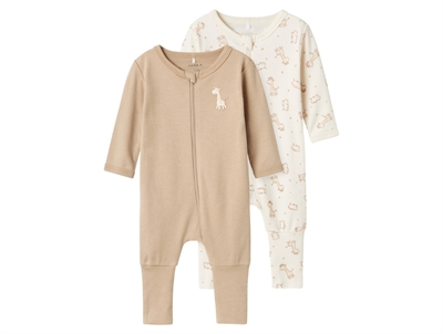 Name It baby blue elephant bodysuit (3-pack)