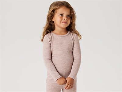 Name It blouse folkestone gray in rib and merino wool