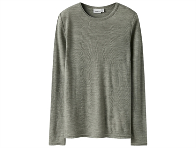 Name It ombre blue undershirt merino wool
