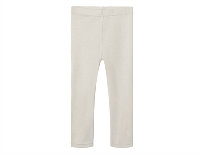 Lil Atelier sandshell printed leggings merino wool/modal
