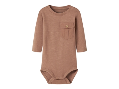 Name It body mocha mousse with chest pocket