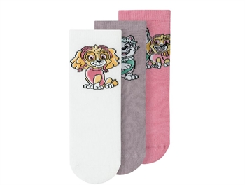 Name It socks purple dove with Paw Patrol (3-pack)