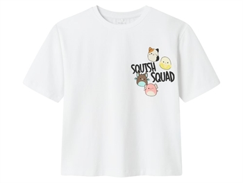 Name It t-shirt lucent white with flower  