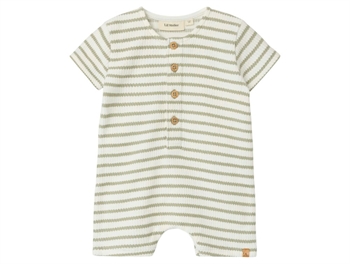 Lil' Atelier dress peach whip with swan print and frill sleeves  