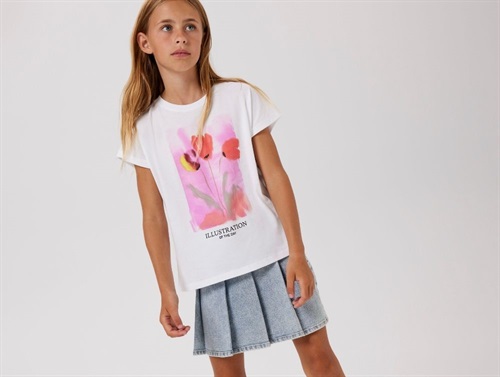 Name It denim skirt light blue denim  