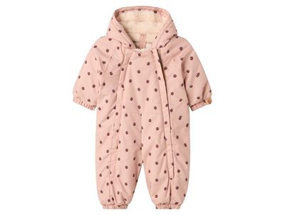 Lil Atelier coconut milk bi bomber teddy jacket