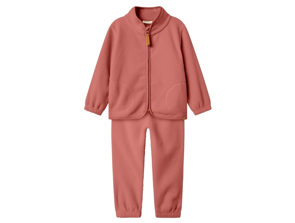 Lil Atelier coconut milk bi bomber teddy jacket