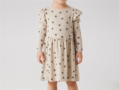 Name It dress burnished lilac with tulle skirt and heart print