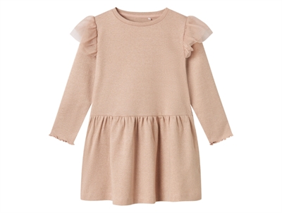 Name It dress jester red with tulle and bow print