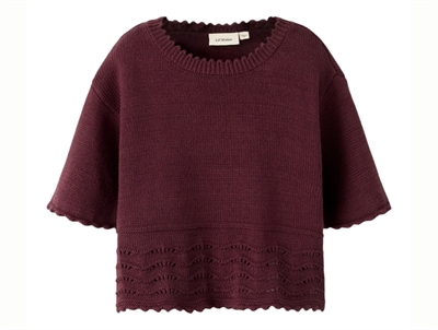 Lil' Atelier BABY cardigan pastel parchment with balloon and heart pattern