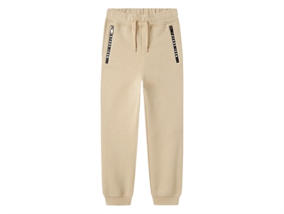 Name It light grey melange straight sweatpants