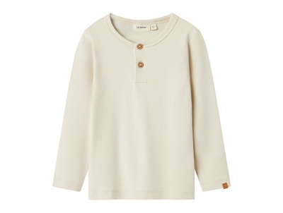 Lil' Atelier blouse turtledove with buttons